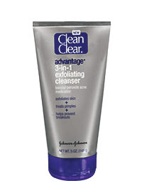 Clean and Clear Advantage 3-in-1 Exfoliating Cleanser