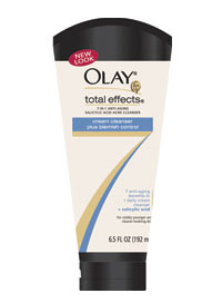 Olay Total Effects Cream Cleanser Plus Blemish Control