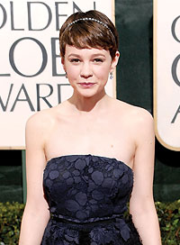 Carey Mulligan Best Hairstyle for a Strapless Dress