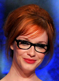 Glasses For Your Face Shape Christina Hendricks
