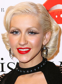 Celebrity makeover Christina Aguilera
