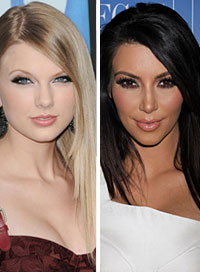 Summer Hair Trend Taylor Swift Kim Kardashian