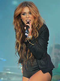 Celebrity makeover Miley Cyrus
