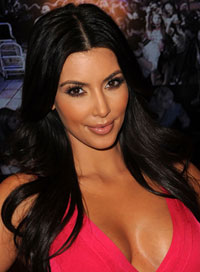 Celebrity makeover Kim Kardashian