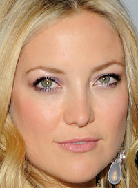 Kate Hudson pastel makeup