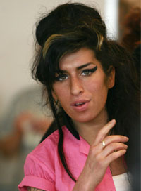 Amy Winehouse hangover