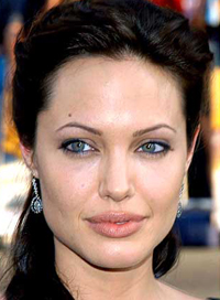 Angelina Jolie lips plastic surgery