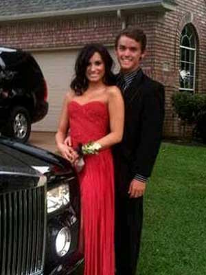 demi lovato prom dress