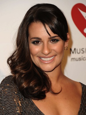 prom hairstyles lea michele