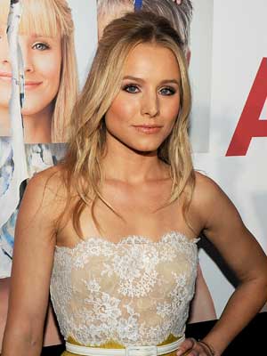 layered hairstyle kristen bell