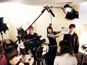 backstage lighting crew