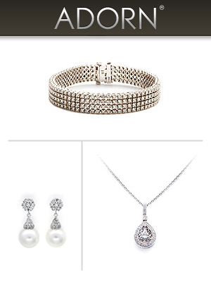 adorn an online diamond and jewelry wedding rental site