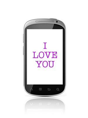 valentine's day gift i love you text