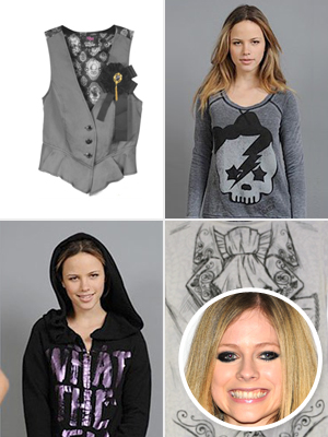 Avril Lavigne's bad fashion line Abbey Dawn