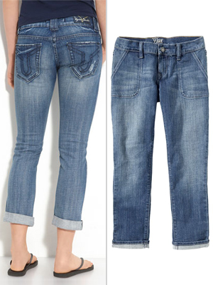 best cheap cropped jeans