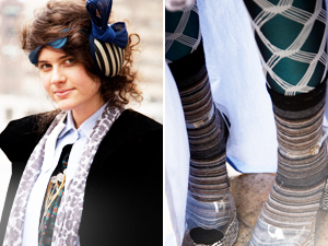fashion week street style layering