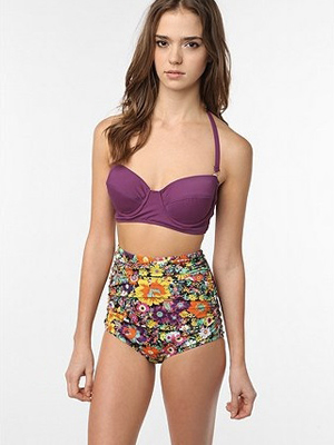 spring break beauty swimsuit urban outfitters mix and match
