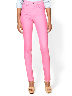 Cheap Monday pink skinny jeans
